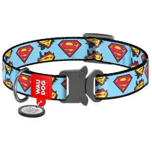 Collare nylon QR chiusura metallo Superman – WAUDOG