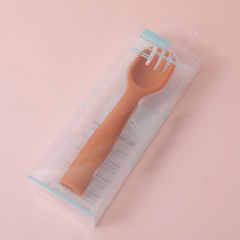 Forcella in silicone - cachi - immagine 3