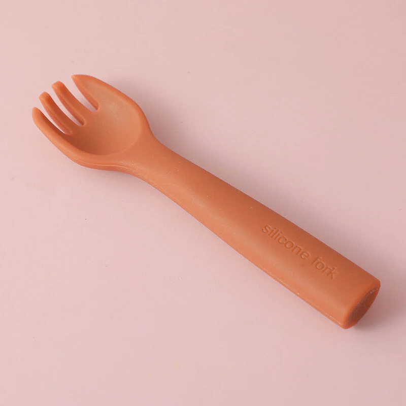 Forcella in silicone - cachi - immagine 4
