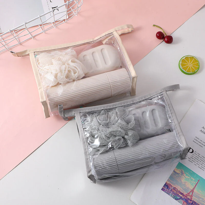 Set da toilette con borsa a triangolo - immagine 3